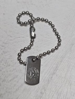 Tiny Toy Accessory Metal ID Tag - Replacement Piece [ Read Details ]